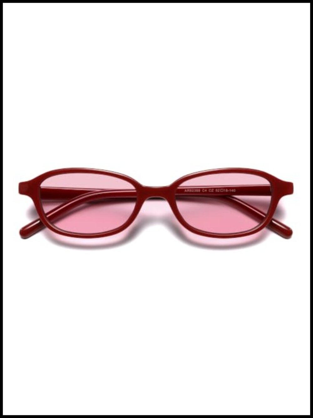 Retro Vintage Square Sunglasses for Women Men 90s Classic Rectangle UV